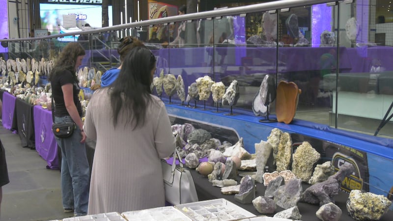 Travelling rock, gem show stops in Edmonton for 4 days