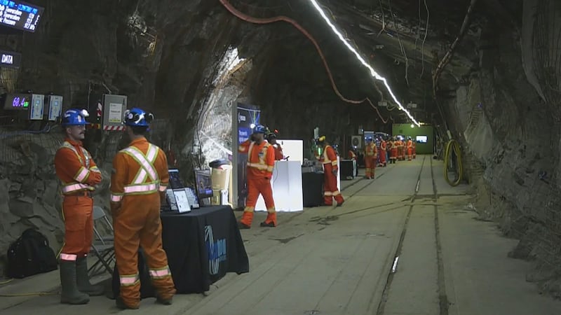 Working underground mine site hosts Mining Transformed, an industry trade show
