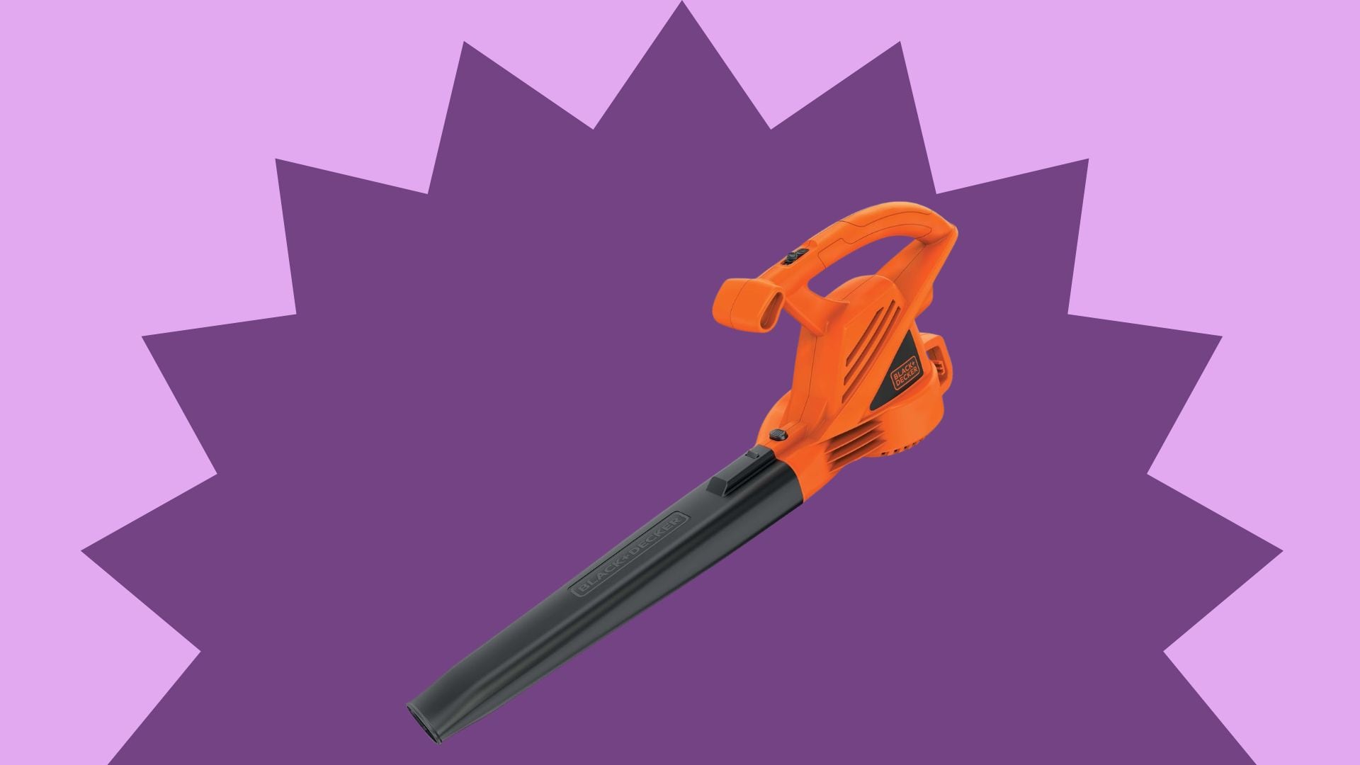The BLACK+DECKER Electric Leaf Blower is a must-have for yard, patio, and sidewalk maintenance.