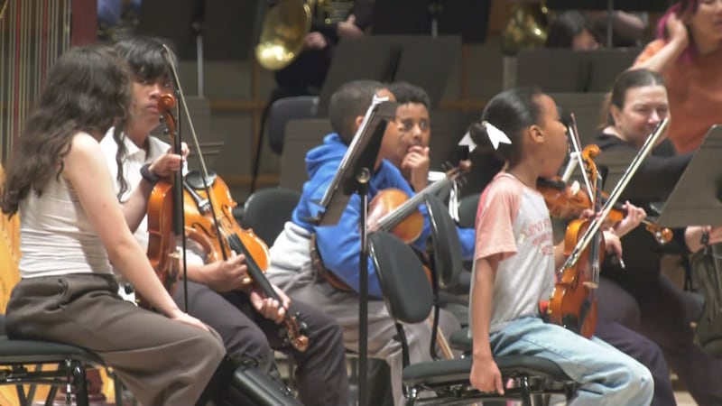 Young musicians take the stage at Winspear for fundraiser