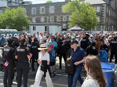 Fans at the 2026 Canada Sail Grand Prix in Halifax. (Callum Smith/CTV News)