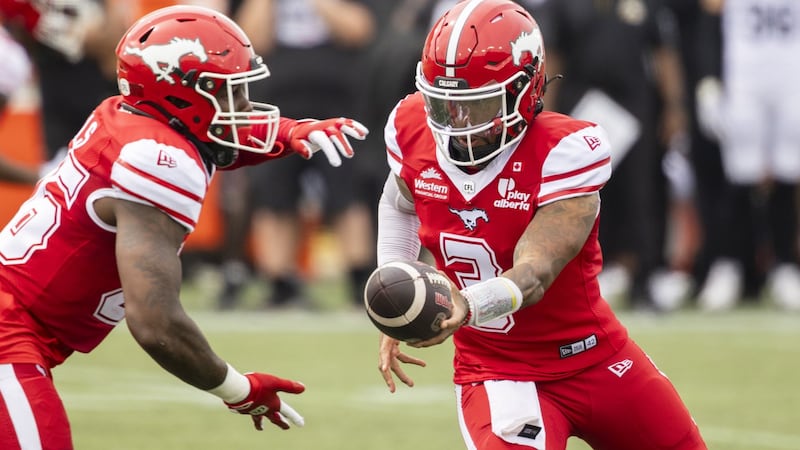 Adams Jr. throws CFL-best 21st TD pass as Stampeders defeat Ticats 44-20