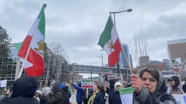 Halifax protesters call for U.S. action as Iran remains cut off by internet blackout