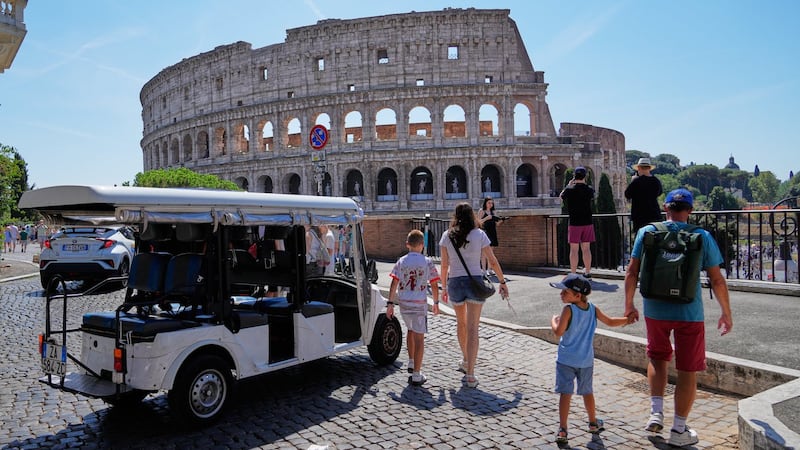 Rome mounts a crackdown on golf carts that are increasingly popular with tourists