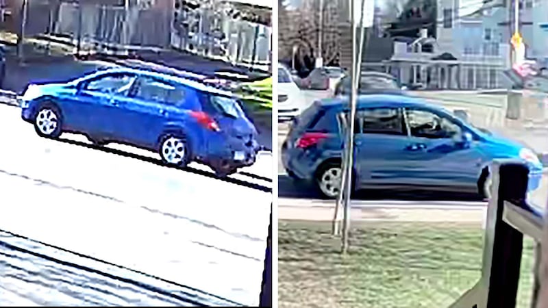 Laval police set up command post for information on driver of blue Nissan