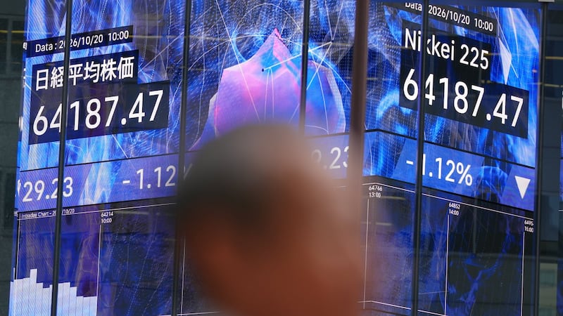 Global shares mostly decline after AI stocks lead a rebound on Wall Street