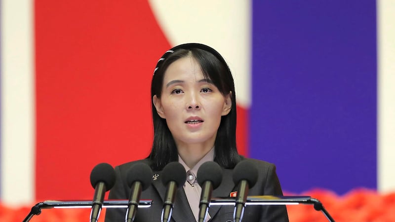 Kim’s sister says only ‘idiots’ believe North Korea will give up nukes