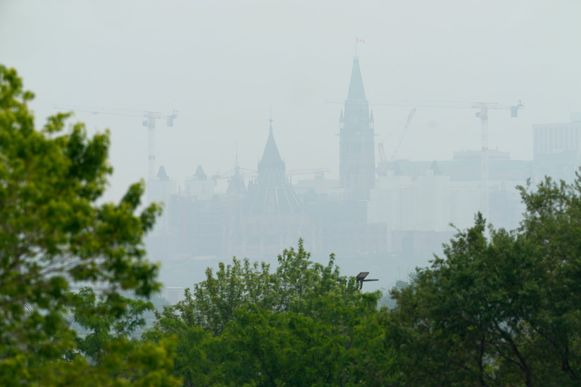 Western Canada wildfire smoke creates hazy skies in parts of North ...