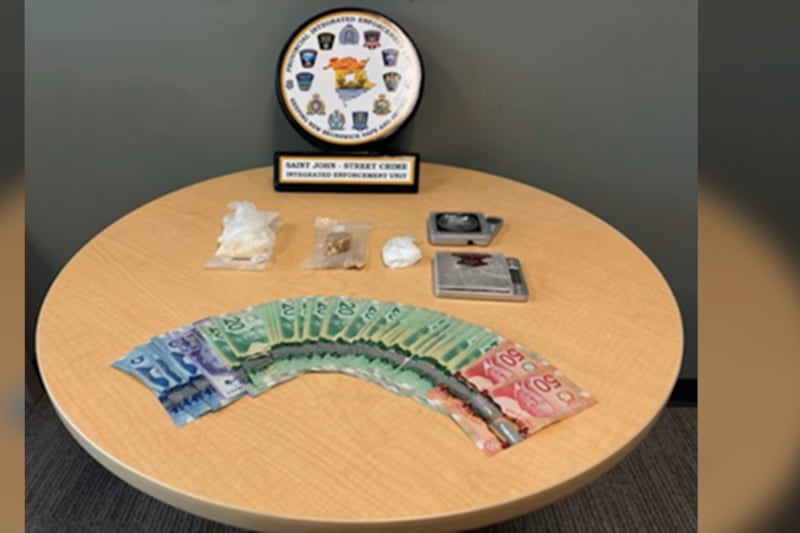 Drugs worth more than $20,000 seized in Saint John, man facing charges