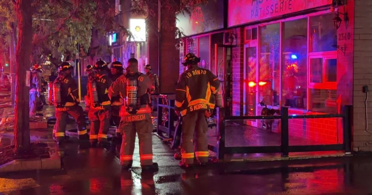 Fire at Etobicoke business being investigated as suspected arson