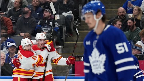 Flames open training camp aiming for buzz in final season at Saddledome