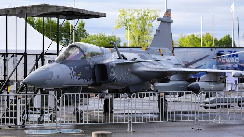 Gripens bound for Ukraine could be built in Canada: Saab