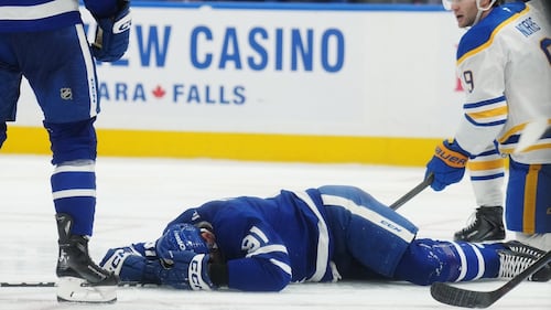 Maple Leafs centre John Tavares out week-to-week with lower-body injury
