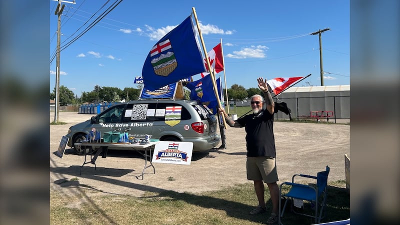 ‘Seppy’ pushes aside criminal history, rallies for Alberta independence