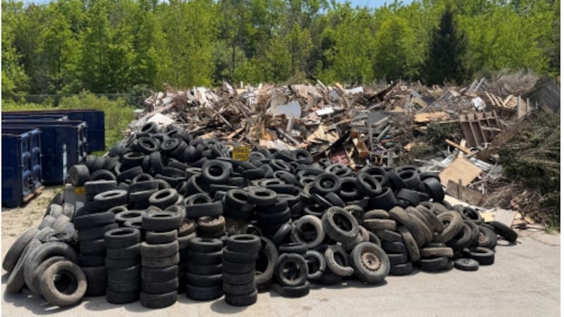 With old tires piling up, this community could pause new drop-offs at waste facilities
