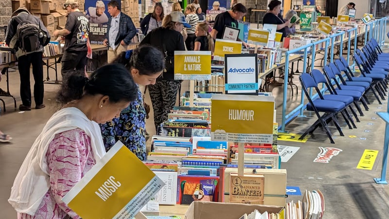 Atlantic Canada’s largest used book sale back for 21st year in Saint John