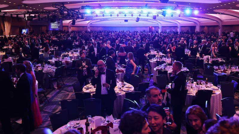 Photos: Chaotic scene after shooting at White House Correspondents Dinner