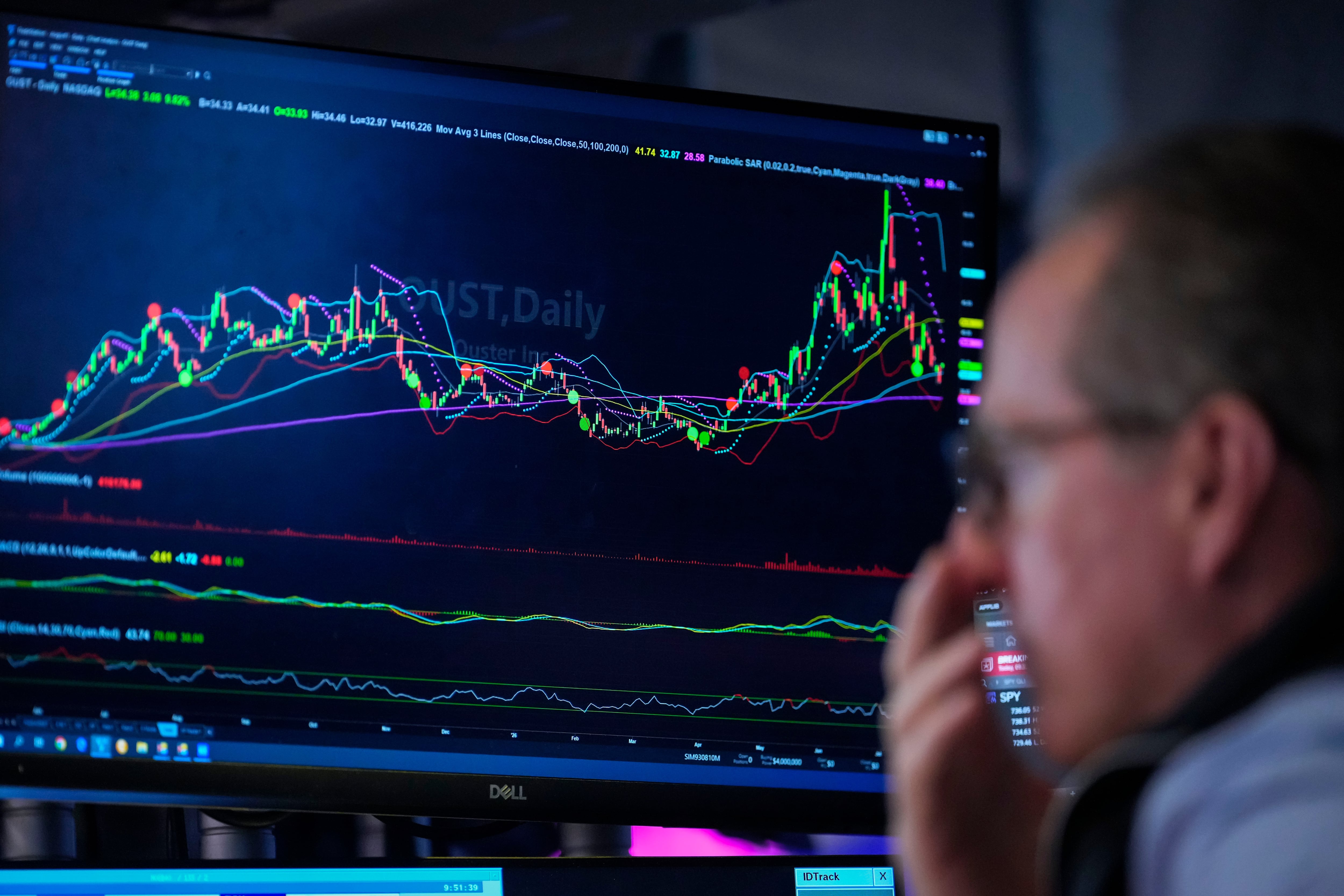 Microsoft’s best day since 2008 leads U.S. stocks, while inflation worries remain in the bond market