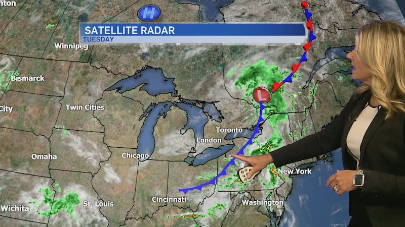 Cooler air settles over southwestern Ontario, sunny skies ahead