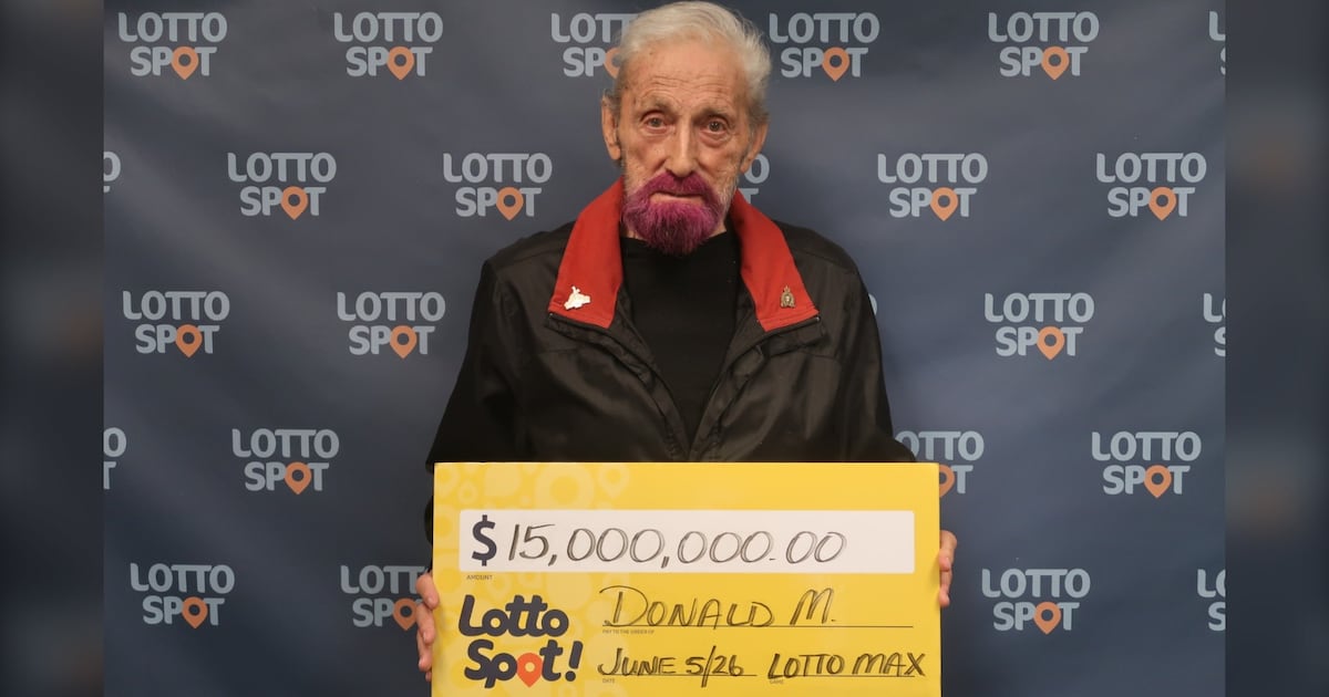 ‘Gee whiz': Alberta man wins $15M lottery