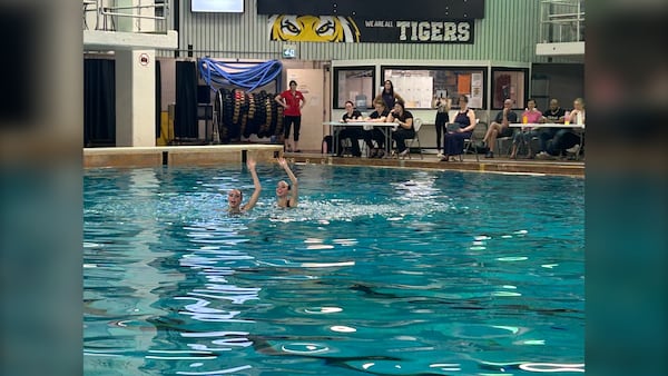 Artistic swimmers compete at Dalhousie University