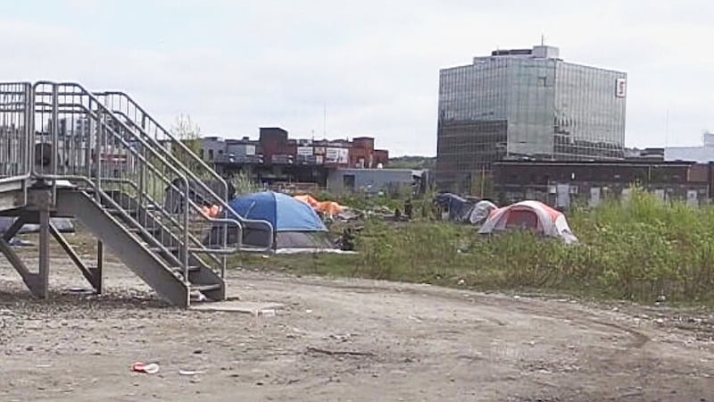 Report recommends extending services at Energy Court encampment