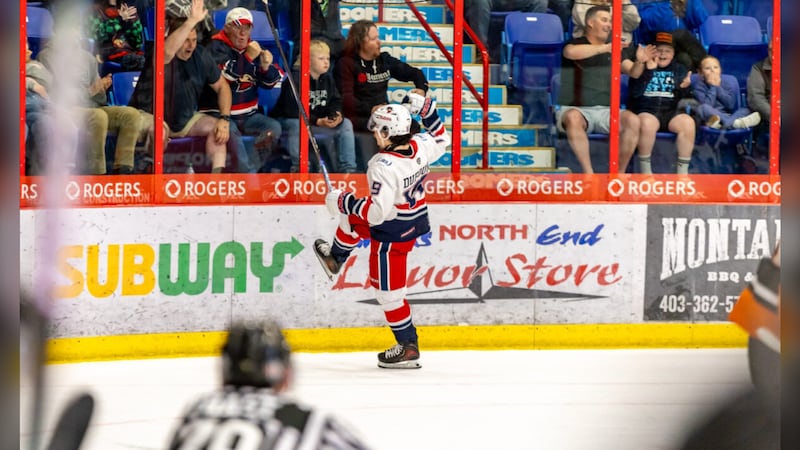 Bandits stage a Saturday night special, knocking off Nanaimo in 2-1 double OT thriller