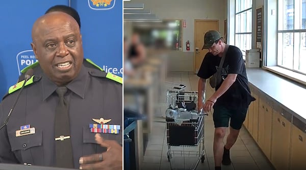 ‘This is not simple retail theft’: Peel police lay nearly 550 charges against 65 suspects in shoplifting bust