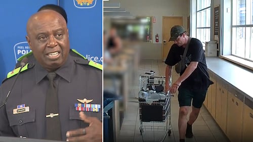 ‘This is not simple retail theft’: Peel police lay nearly 550 charges against 65 suspects in shoplifting bust
