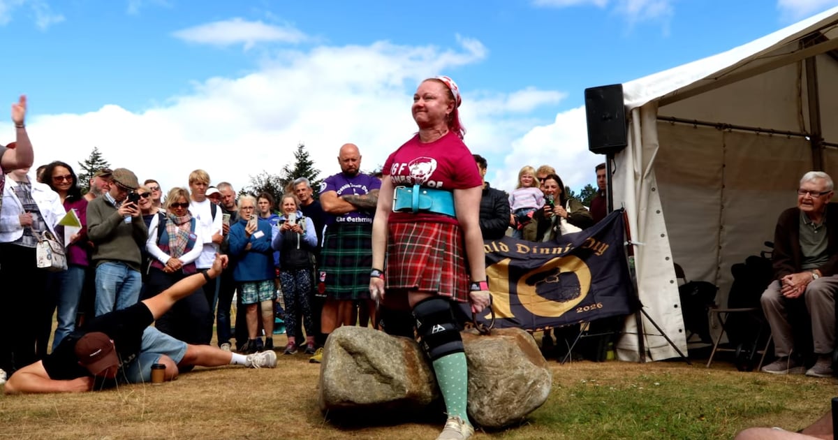 Ontario resident becomes first Canadian woman to lift Dinnie Stones