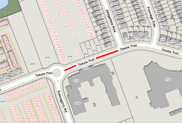 Tokala Trail to be closed for work starting Monday