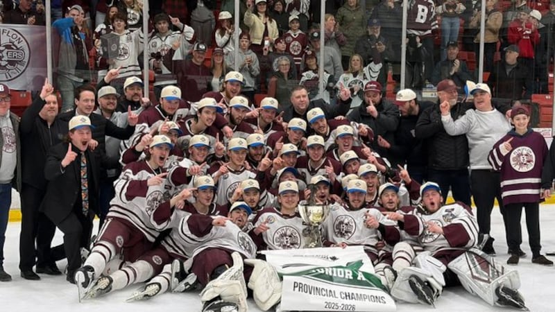 Flin Flon Bombers complete sweep of Yorkton Terriers for first SJHL title since 1993