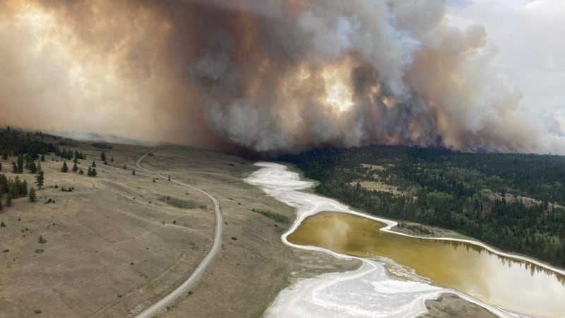 Pear Lake wildfire prompts expanded evacuation order in Green Lake area
