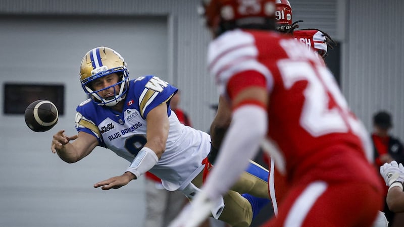 Winnipeg Blue Bombers open their season with 30-28 win over Calgary Stampeders