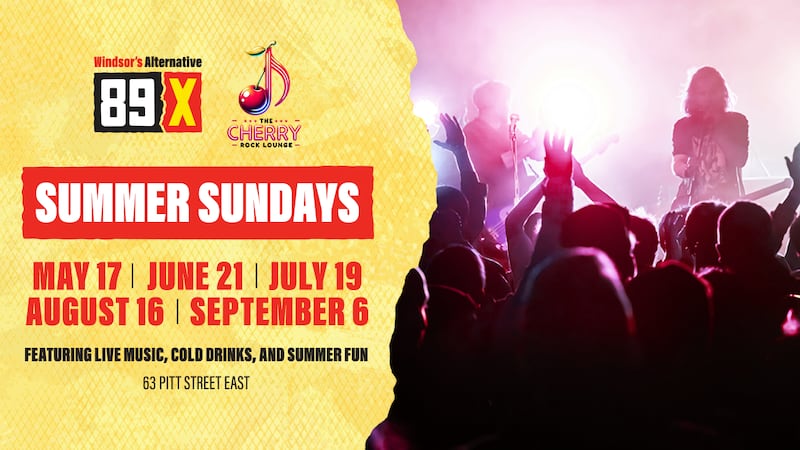 What’s Up YQG: Summer Sundays with Cherry Rock Lounge and 89X