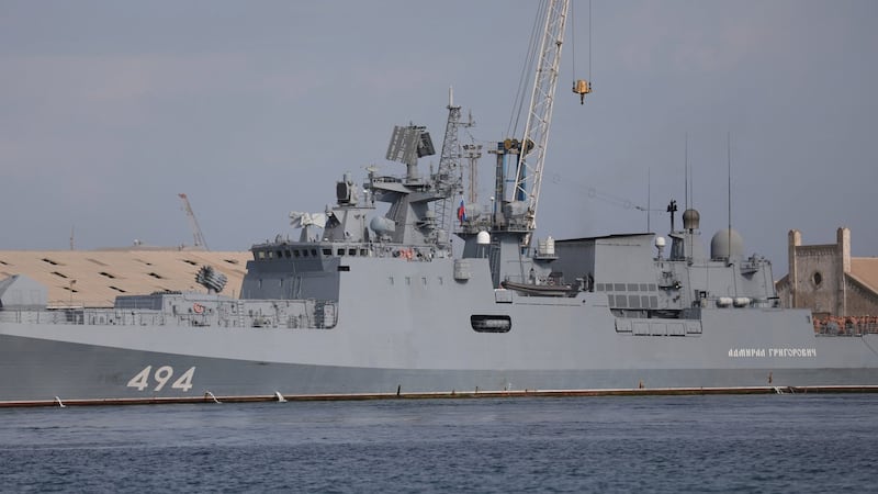 U.K. prime minister calls actions of Russian warship reckless but not sinister