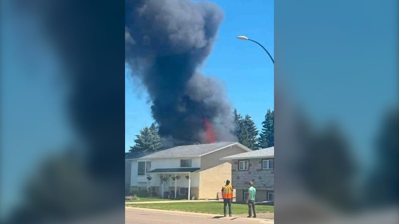‘We lost our dog and cat’: Alberta family shares warning after battery fire