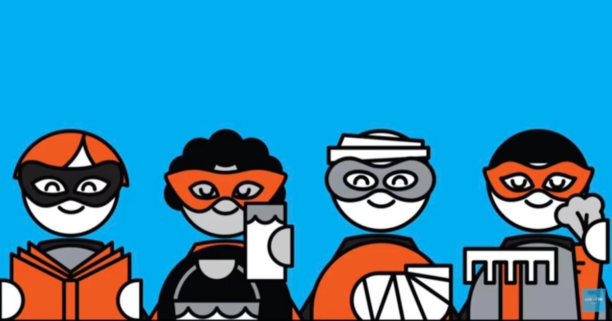 The Halloween classic UNICEF orange box has gone digital