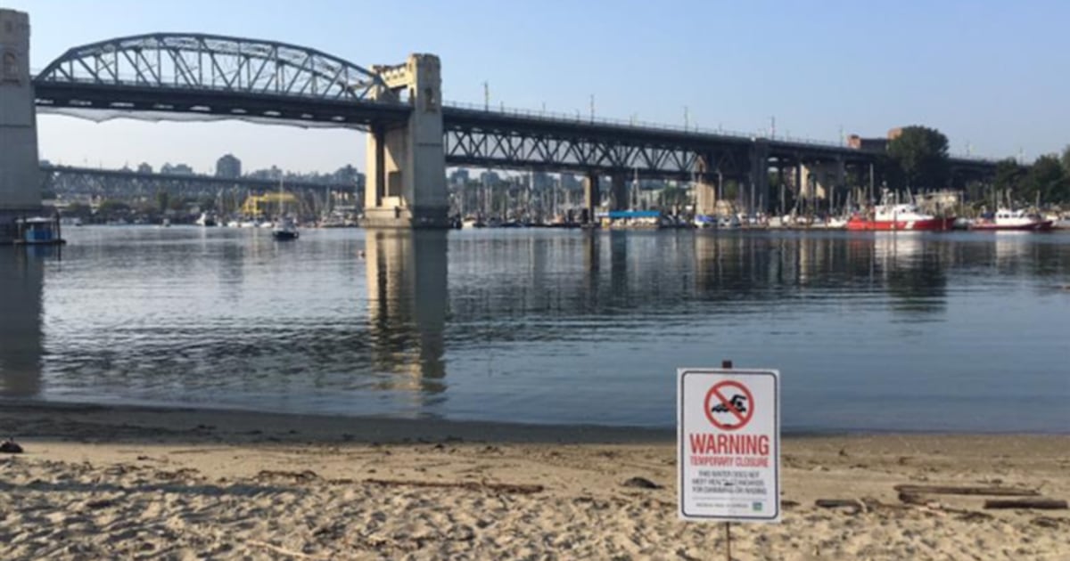 Vancouver's Popular West End Beach Closed Due to Elevated E. coli Levels