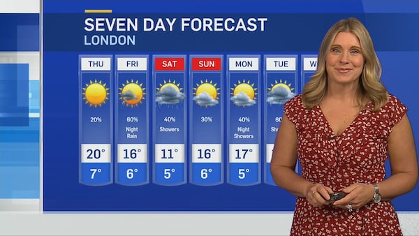 Sunshine and warm temperatures return to southwestern Ontario