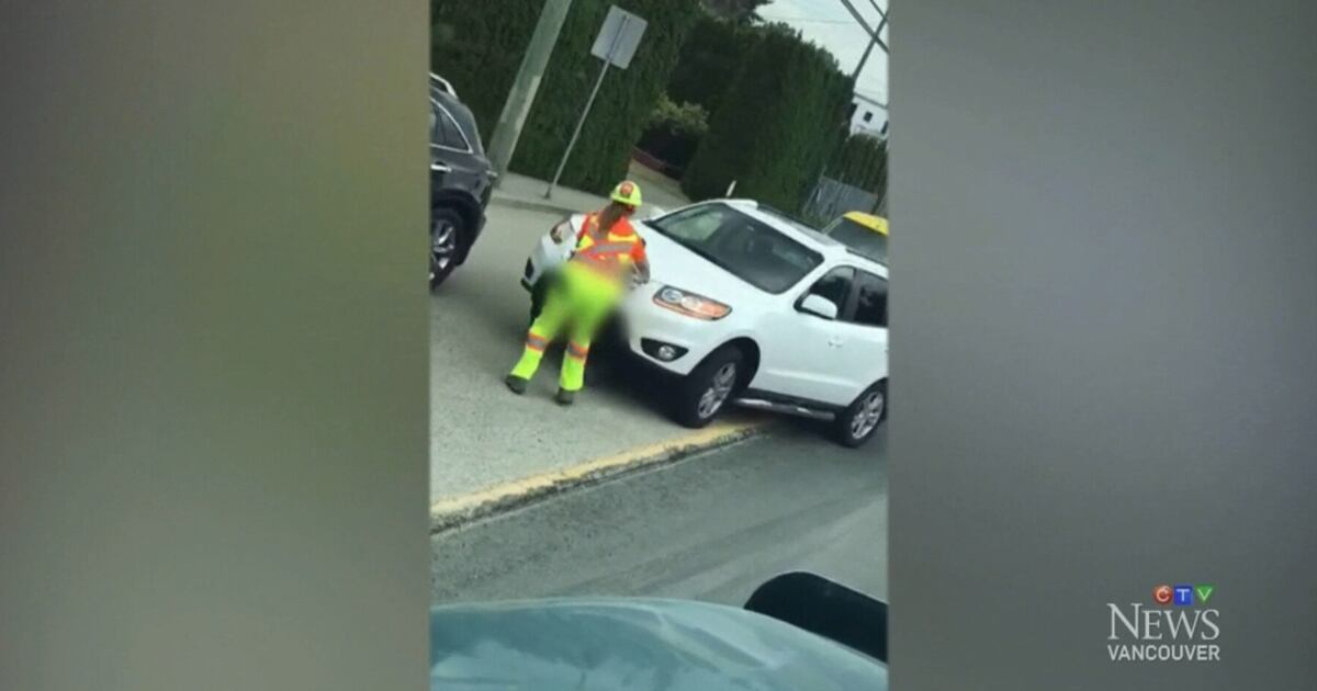 Construction flagger injured in hit-and-run road rage incident