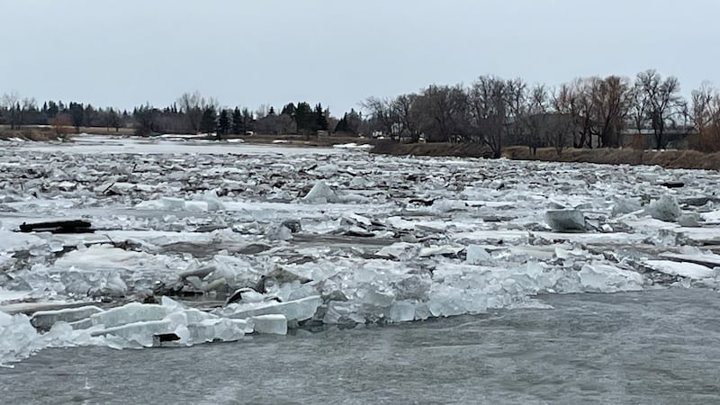 Icelandic River rising in Interlake region