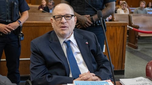 Weinstein accuser finishes five days of tense testimony
