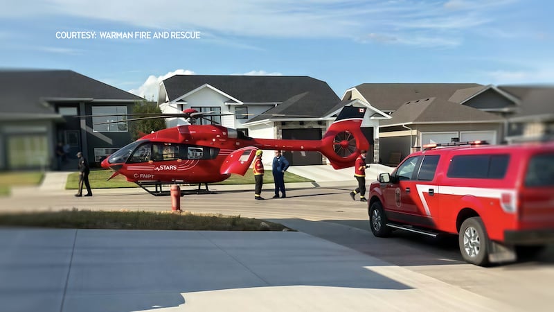 STARS Air Ambulance landed in Warman twice in one day. Here’s why.