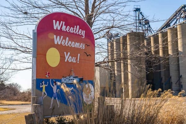 Wheatley Water Tower rehabilitation project underway