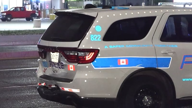 Driver arrested after rear-ended cruiser in Mississauga: police