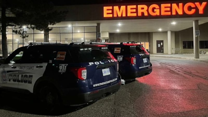 Four-year-old child pedestrian hospitalized following crash in Owen Sound