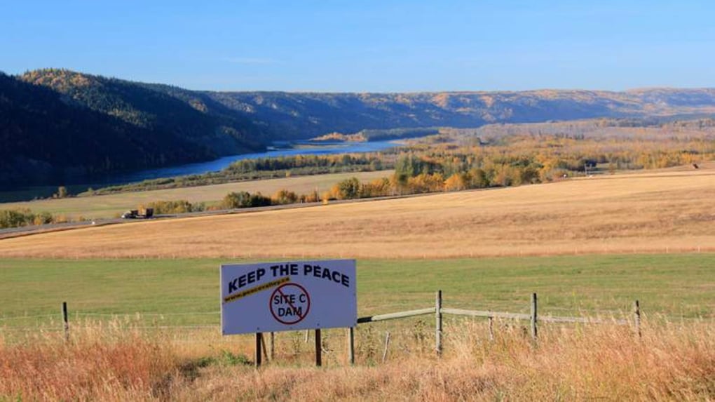 The Peace River Valley near Fort St. John, B.C. THE CANADIAN PRESS/HO- Peace Valley Environment Association
