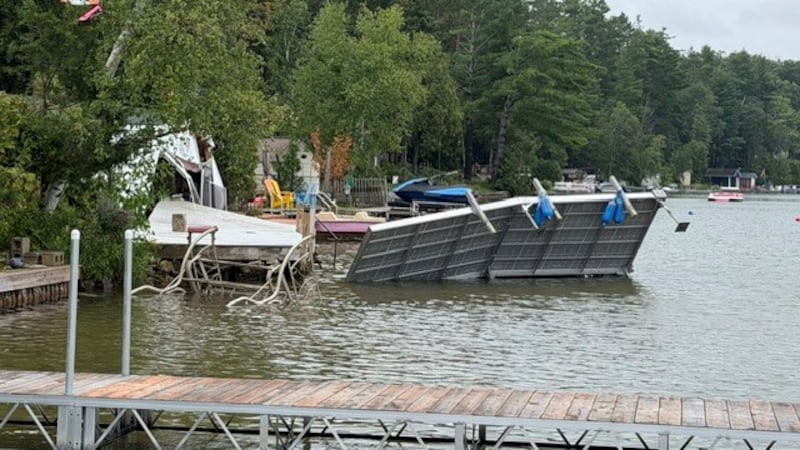 IN PHOTOS: Powerful storm leaves trail of destruction at Orr Lake