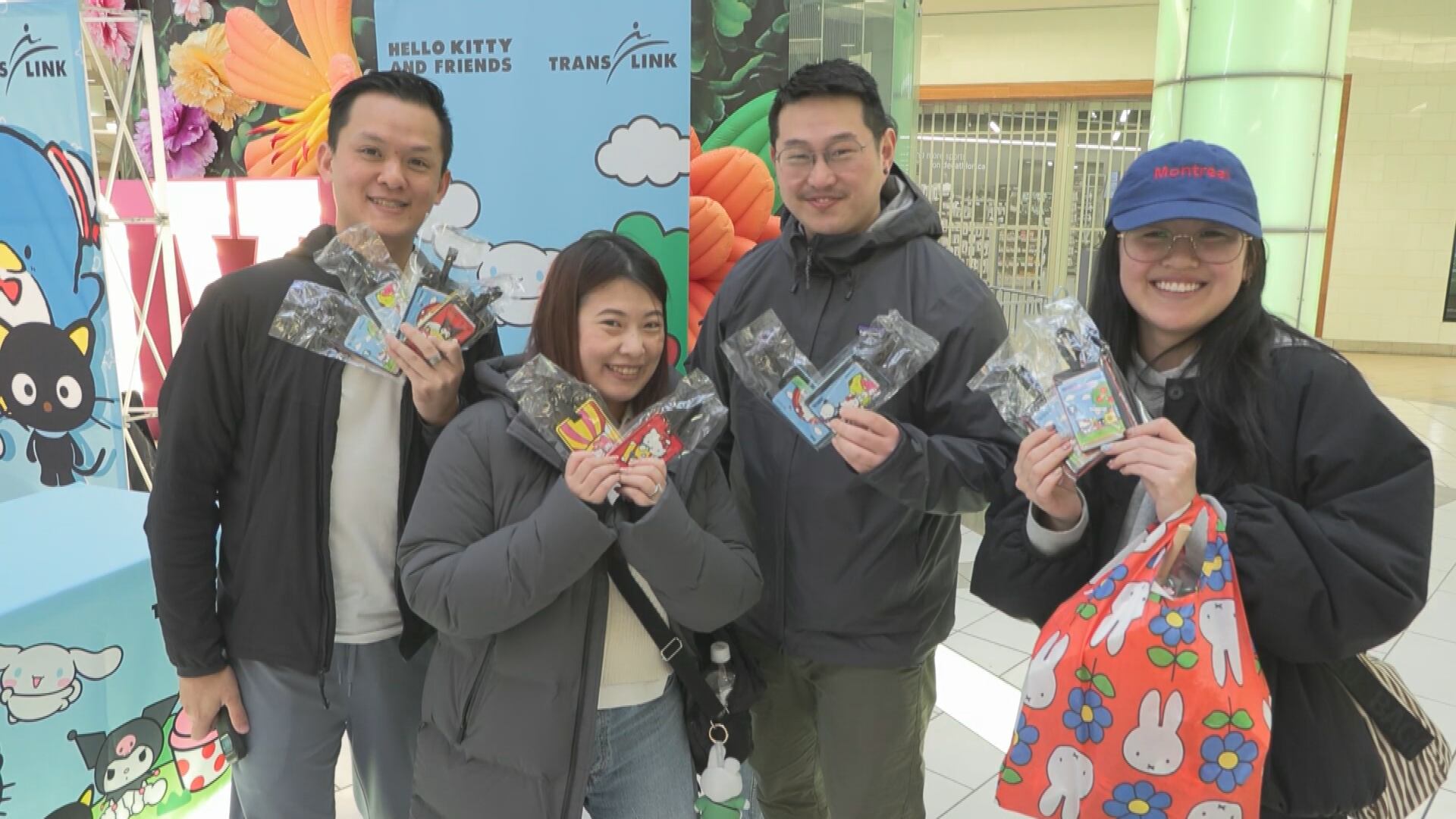Translink Hello Kitty Compass Card Hello Kitty Compass Card release sees huge turnout